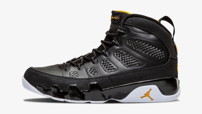 Air Jordan 9 Citrus, transparent png #1157865