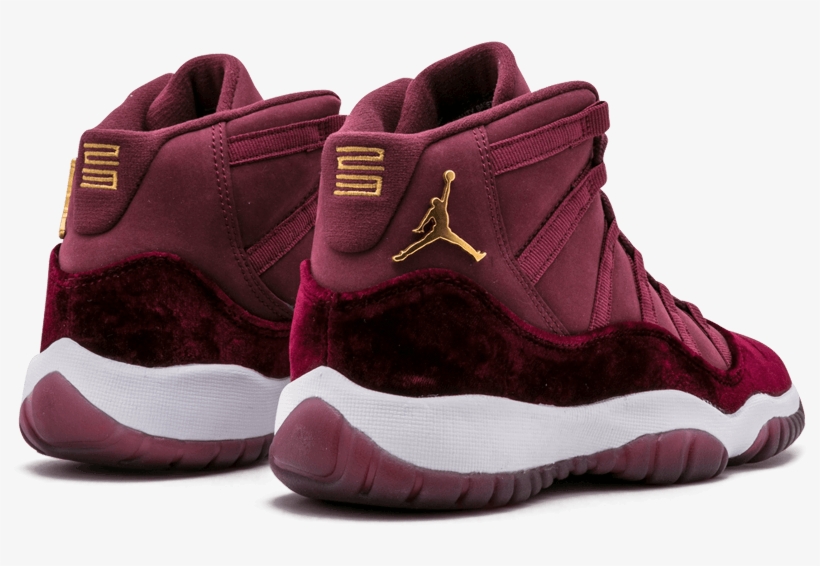 Air Jordan 11 Retro Rl Gg "velvet", transparent png #1158076