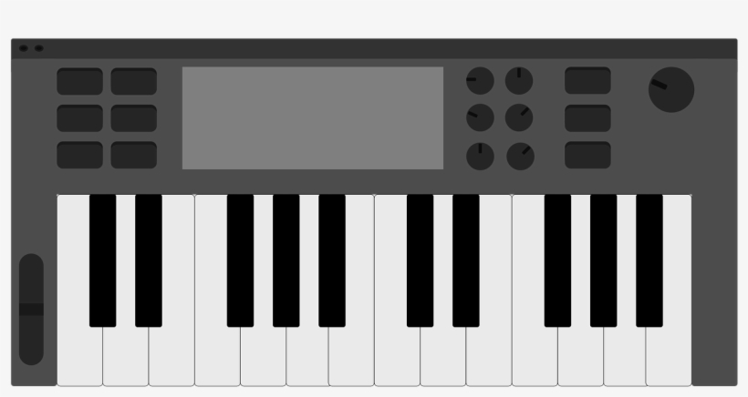 Image Library Download Midi Controller Piano Free Photo - Musical Keyboard, transparent png #1158241