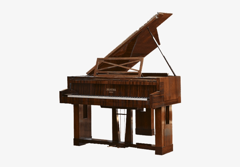 Grand Piano Art Déco René Prou - Fortepiano, transparent png #1158366