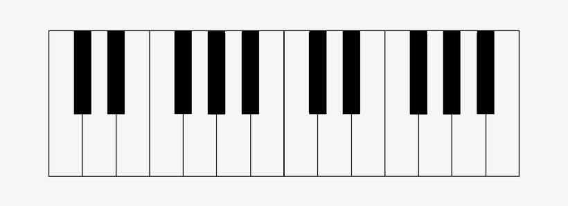 Piano, Keys, Octave, Music, Keyboard - Piano Pattern, transparent png #1158412
