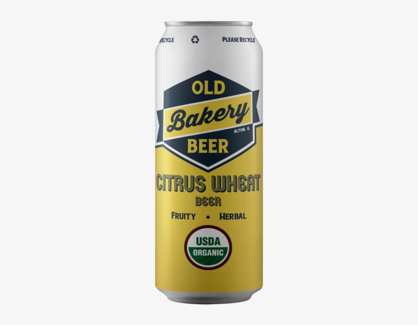 Citrus Wheat Can Mock 2 - Beer, transparent png #1158778