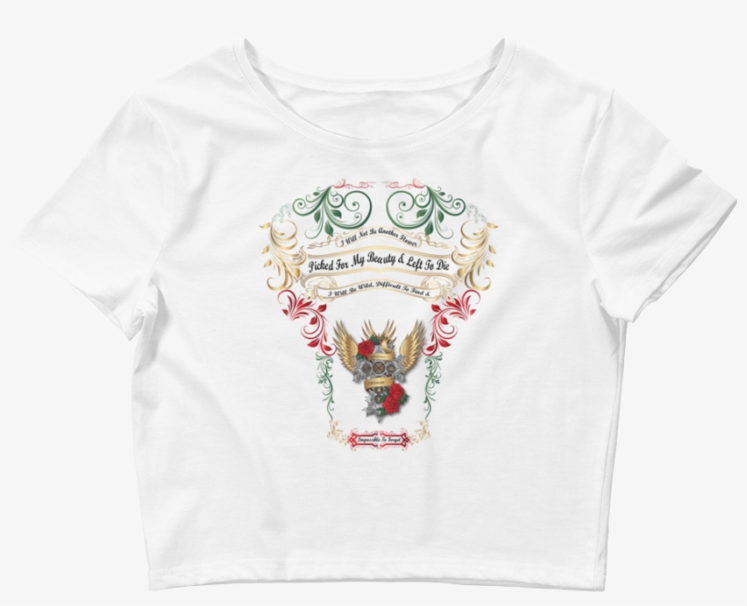 Women's Crop T - Caterpillar (2) Crop Top. By Artistshot, transparent png #1158801