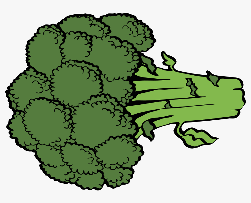 Celery Clipart - Cartoon Images Of Broccoli, transparent png #1158974
