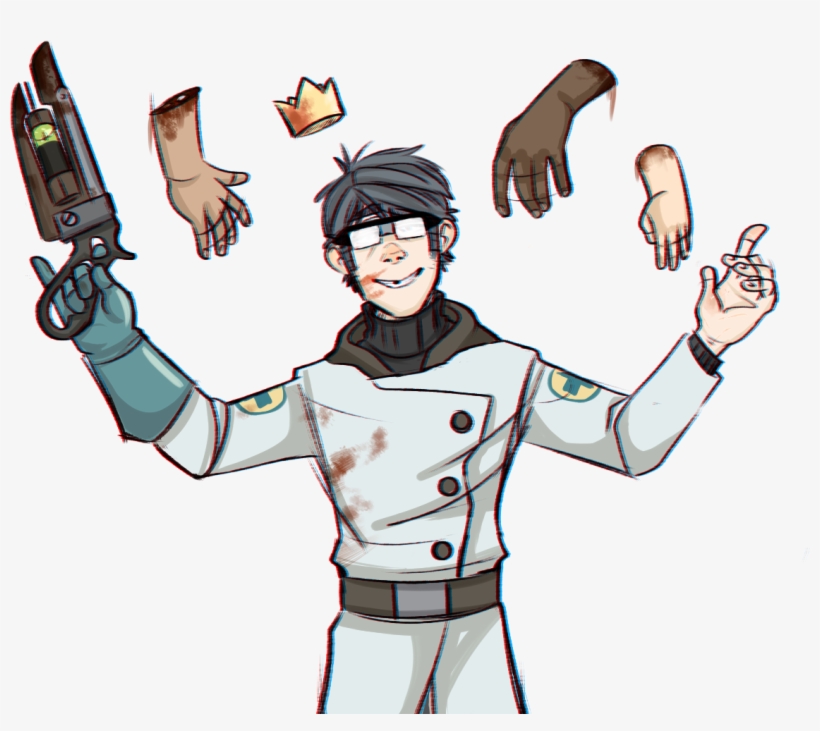 Conductor Of Decapitated Hands - Cartoon, transparent png #1159121