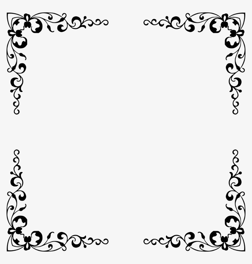 Elegant Frame Png - Certificate Of Participation Border Png, transparent png #1159354