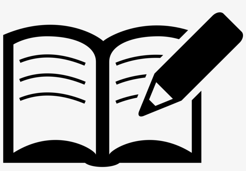 Learning, Education And Training - Book And Pencil Icon, transparent png #1159429