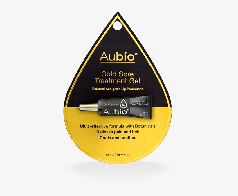 Many Families Skip Over Their Lips When Applying Spf, - Aubio Cold Sore Treatment Gel - 0.11 Oz, transparent png #1159581