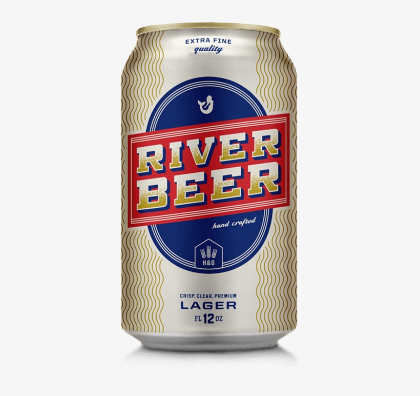 River Beer Lager - Guinness, transparent png #1159607