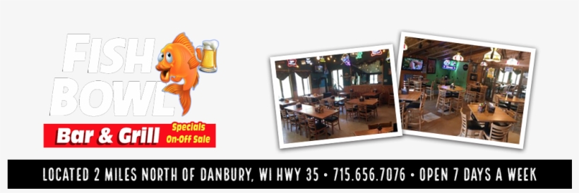 Welcome To Fish Bowl Bar And Grill - Fish Bowl Bar & Grill, transparent png #1159634