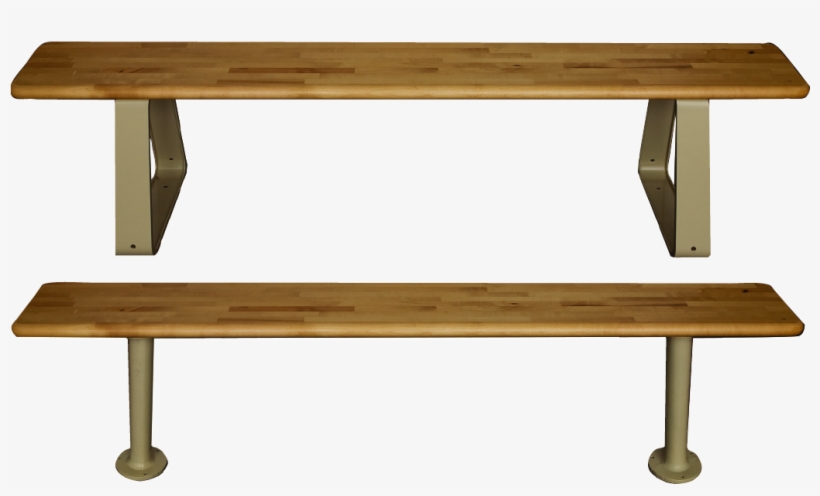 Wood Bench Tops For Use With Pedestals To Make Locker Room