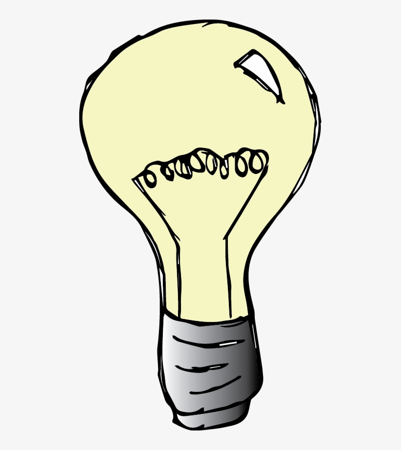 Light Bulb Clipart Melonheadz - Lightbulb Clip Art Melonheadz, transparent png #1160618