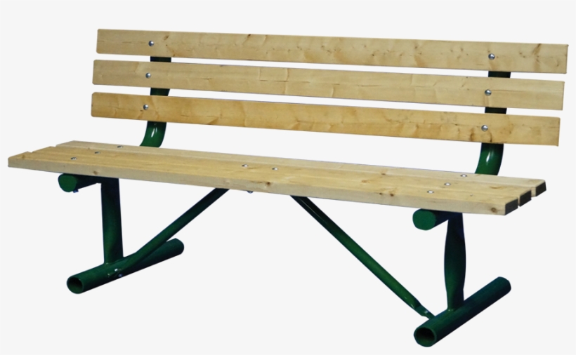 Portable Bench - Super Duty - Treated - Green - Park - Park Tables In Png, transparent png #1160640