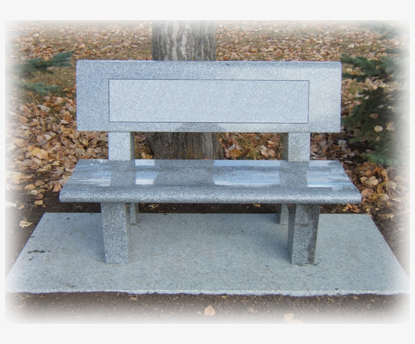 Bench Grey - Outdoor Bench, transparent png #1160646