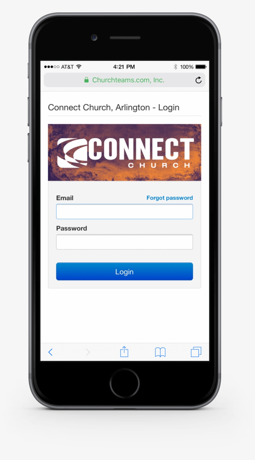 Login-screen - Hedgesville Church Ios App, transparent png #1161086