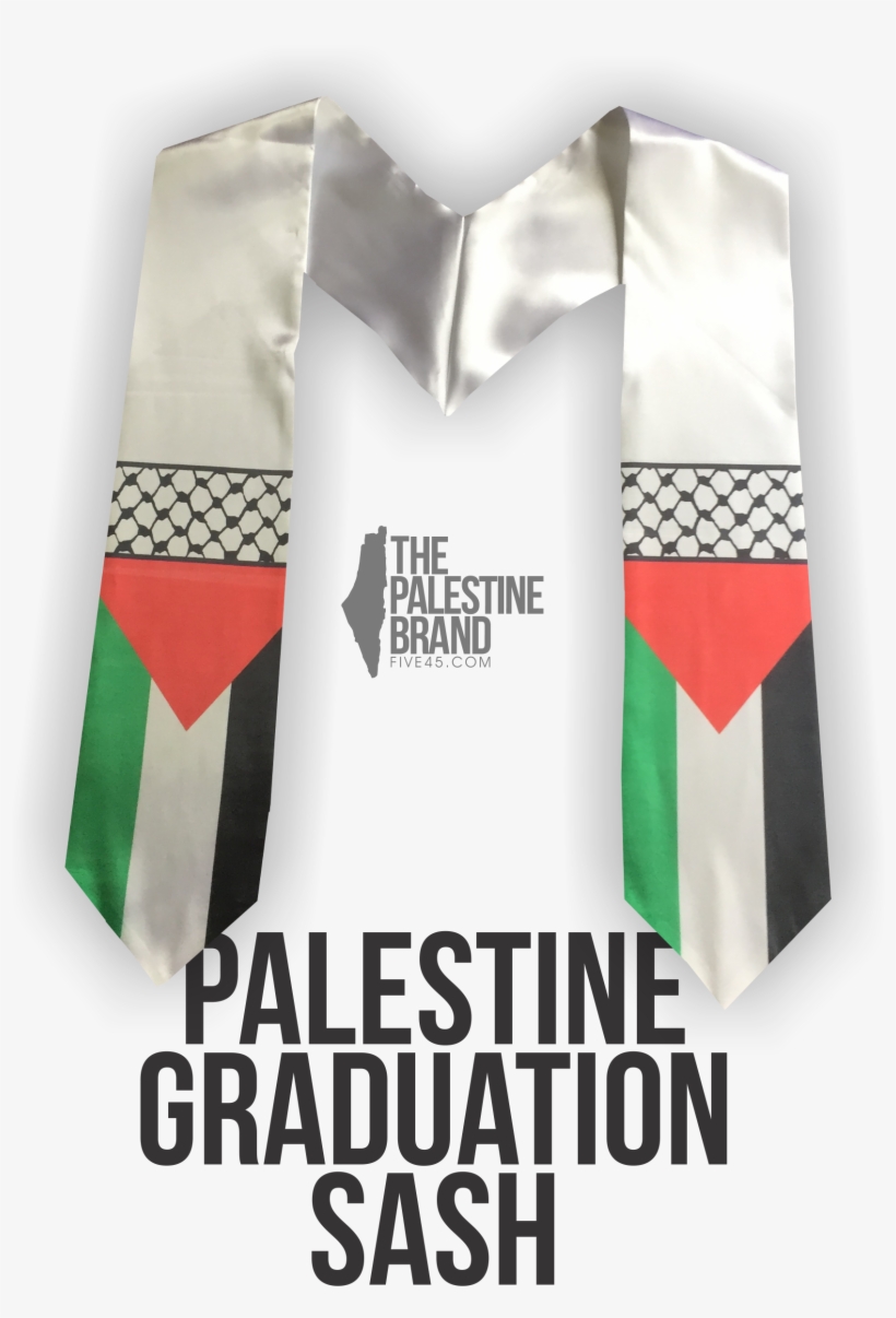Image Of Palestine Graduation Sash - Palestine Graduation Sash, transparent png #1161308