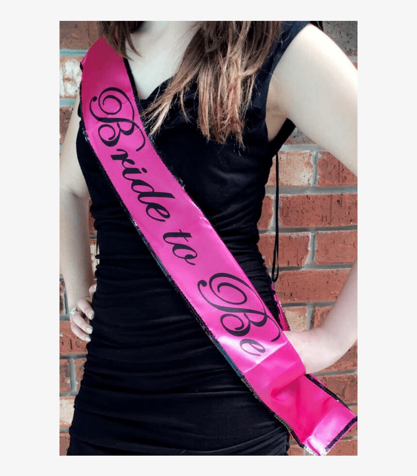 Bride To Be / Bachelorette Party Sash - Bride, transparent png #1161324