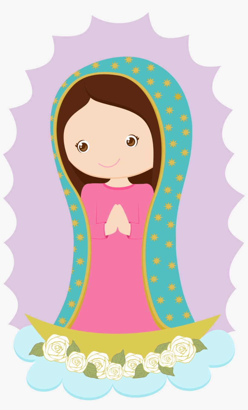 Virgen De Guadalupe Decoration Noel, First Communion, - Virgen De Maria Animada, transparent png #1161439