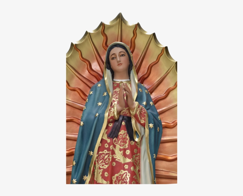Virgen De Guadalupe Aplique - Virgen De Guadalupe Escultura, transparent png #1161724