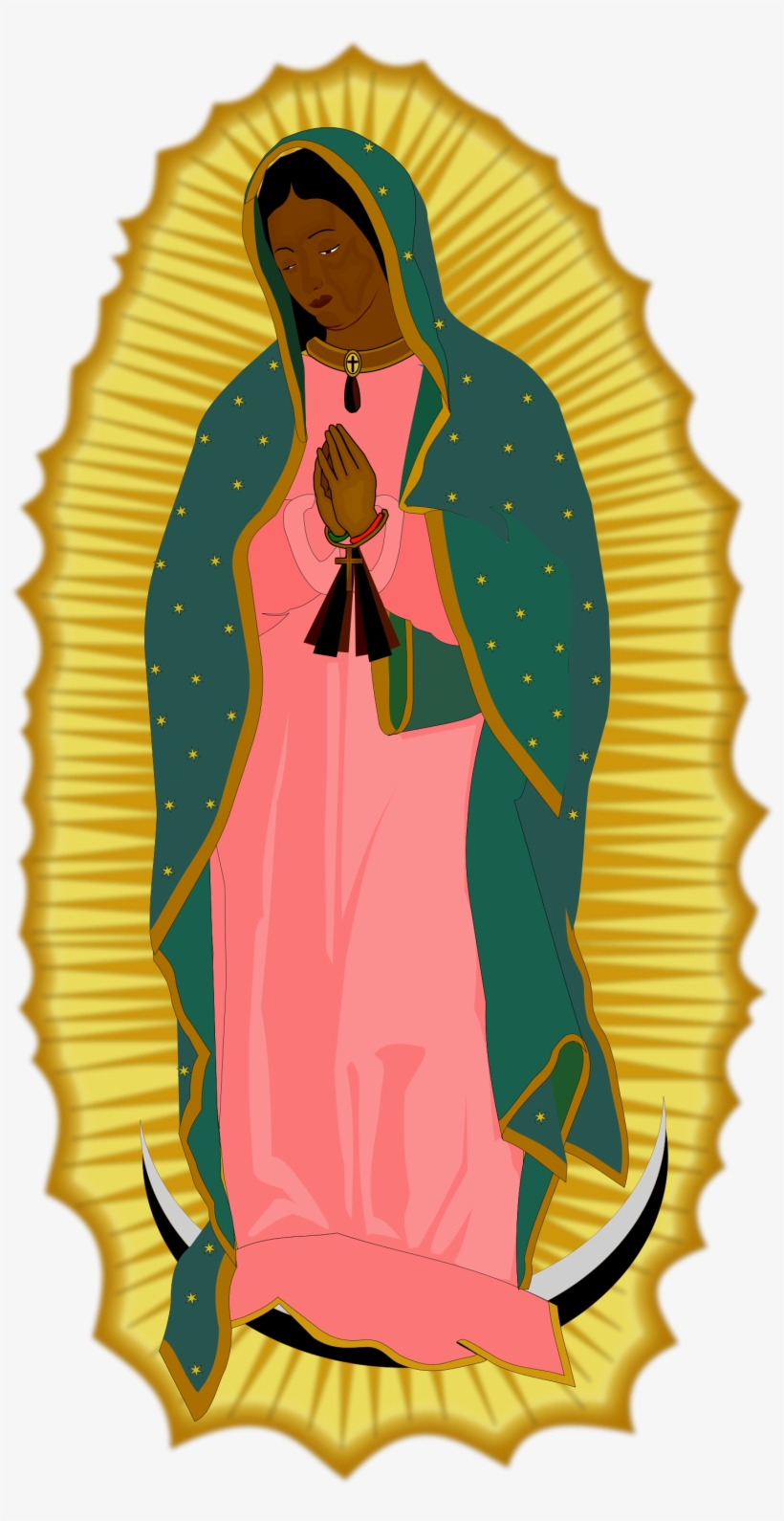 Banner Library Download File Svg Wikimedia Commons - Our Lady Of Guadalupe Png, transparent png #1161779