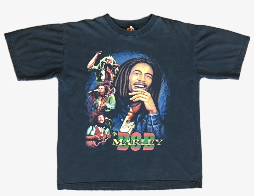 90's Bob Marley Tribute T-shirt, transparent png #1161929