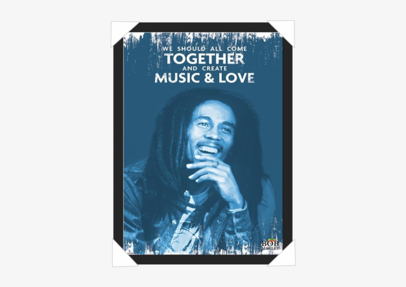 #208 - Bob Marley Music And Love, transparent png #1162138