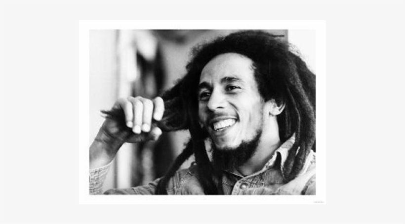 Bob Marley - Bob Marley Black And White, transparent png #1162188