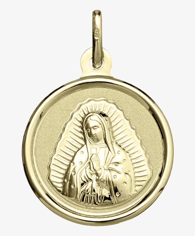Iniciomedallas De Oromedalla Virgen De Guadalupe - Gold, transparent png #1162192