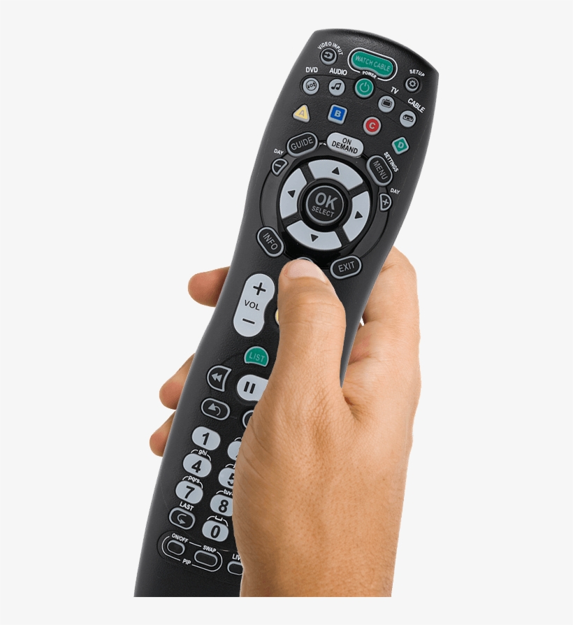 Home Remote Hand - Hand Remote Png, transparent png #1162297