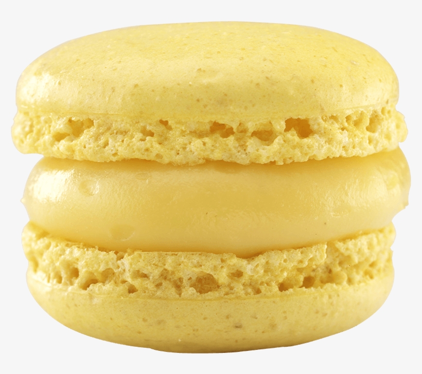 Lemon Macaron - Yellow Macaron Png, transparent png #1162361