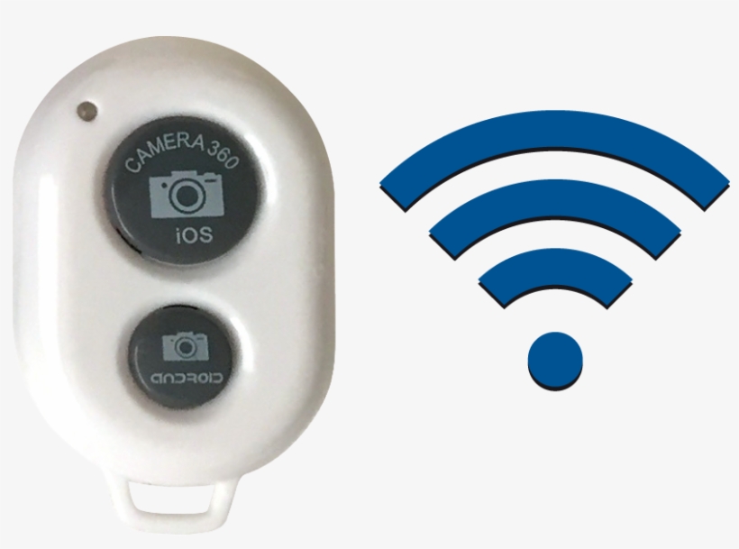 Extra Bluetooth Phone Camera Remote - Small Wifi Symbol, transparent png #1162531