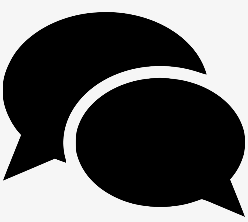 Png File Svg - Black And White Messages Icon, transparent png #1162652