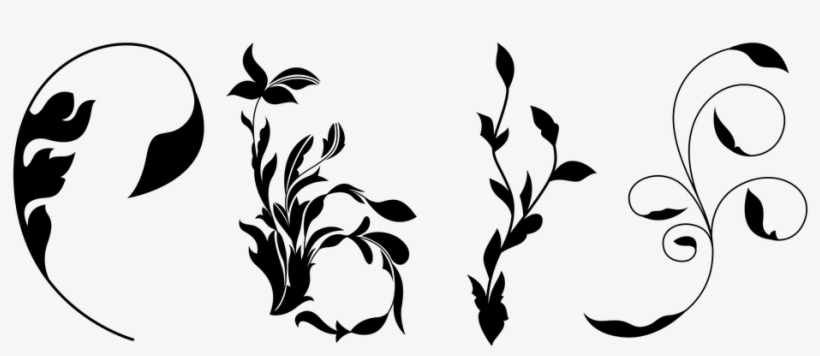 Victorian, Art Deco, Corner, Border, Frame, Floral - Art Deco, transparent png #1162793