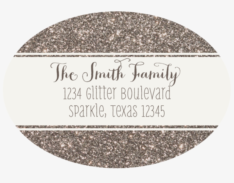 Festive Frame Label - Haute Papier Return Address Stamp 7 - Haute Papier, transparent png #1162975