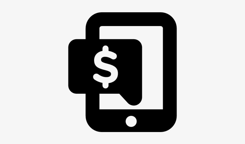 Notification With Dollar Sign Vector - Payment Notification Icon, transparent png #1163227