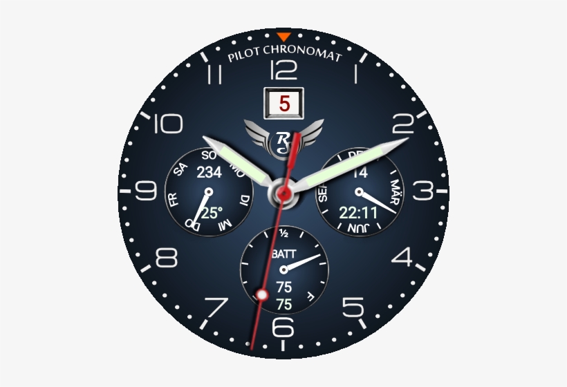Pilot Chronomat Rs Round Orbit - Relogio Technos Jr00 Al, transparent png #1163304