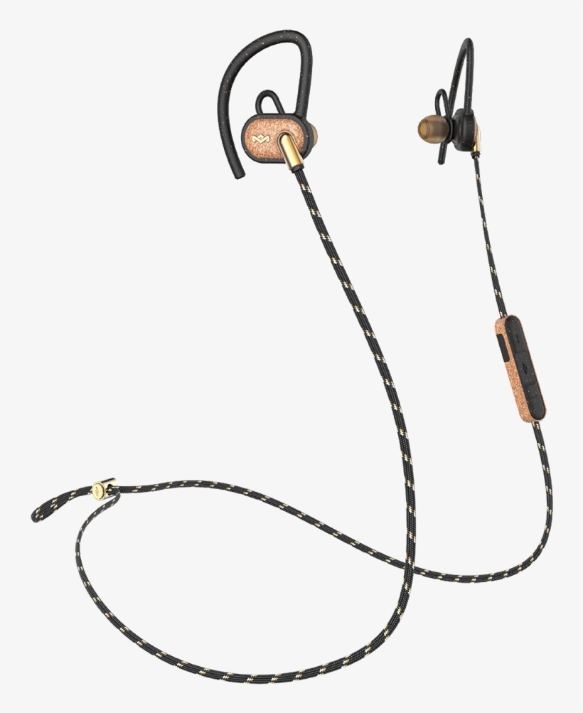 Uprise Wireless Bluetooth Earbuds - House Of Marley Uprise, transparent png #1163699