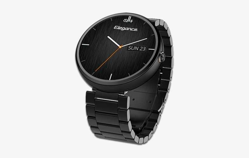 Elegance Watch Face On Moto 360 - Motorola Moto360 1 Gen, transparent png #1163827