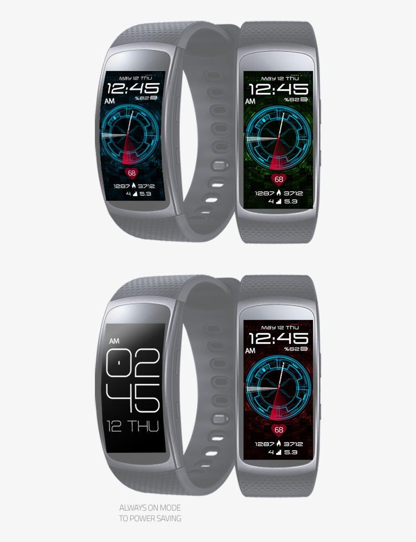 Share - Samsung Gear Fit 2 Pro Watch Faces, transparent png #1163890