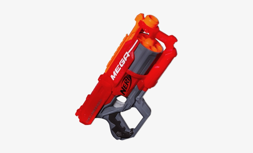 Nerf N Strike Elite Mega Cyclone Shock - Hasbro N-strike Elite Cycloneshock Gun, transparent png #1163946