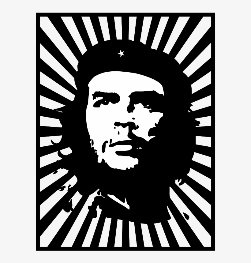 This Free Clipart Png Design Of Che With Background, transparent png #1164098