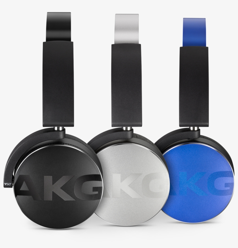 Y50bt - Akg Y50bt Bluetooth Wireless On-ear Headphones, transparent png #1164256