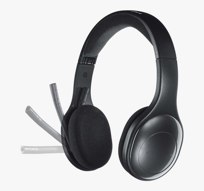 H800 <em>bluetooth</em> Wireless Headset - Logitech H800 Usb Connector Supra-aural Wireless Headset, transparent png #1164346