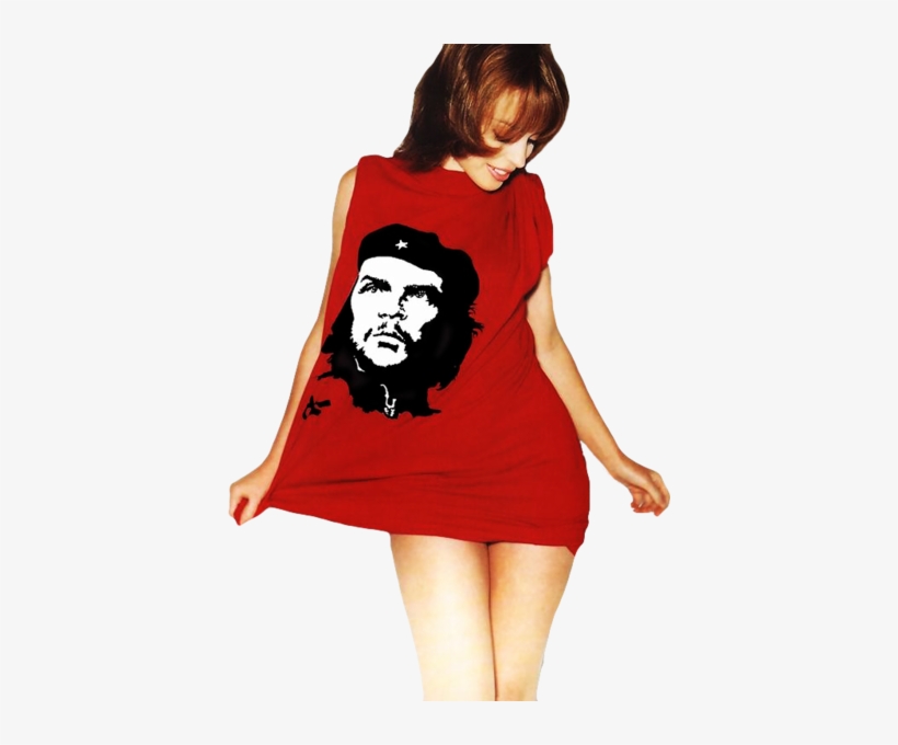 Share This Image - Girl Che Guevara Shirt, transparent png #1164548