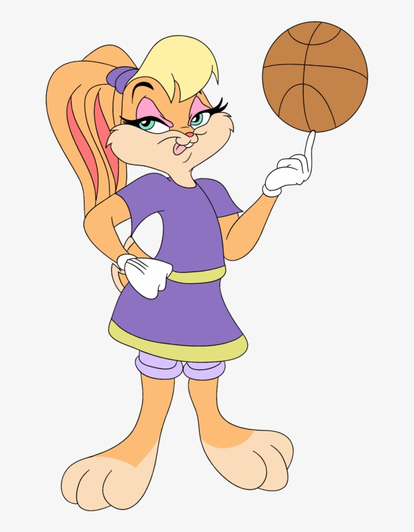 Bugs Bunny Basketball Clipart - Bugs Bunny Ve Lola Bunny Basketbol, transparent png #1164609
