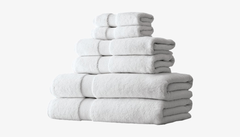 White Folded Towels Png, transparent png #1164776