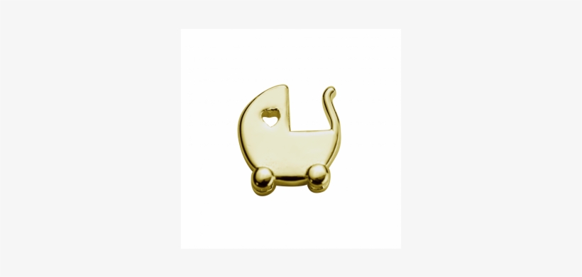 Stow Gold Baby Pram Charm - Baby Transport, transparent png #1165441