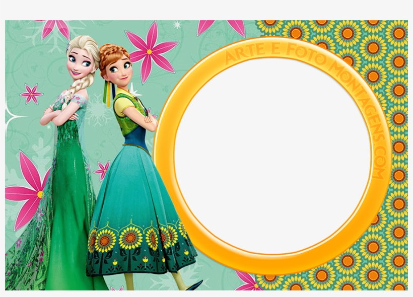 Molduras Para Foto - Molduras De Foto Frozen Forever, transparent png #1165805