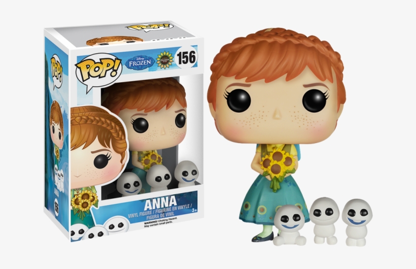 Anna Pop Vinyl Figure - Funko Pop Frozen Fever Anna, transparent png #1166136