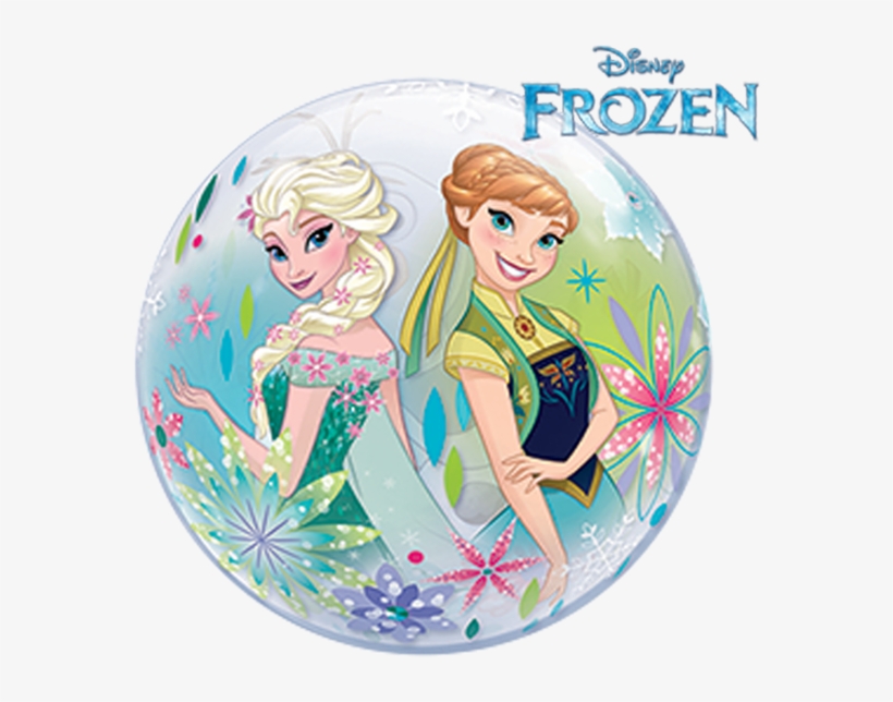 Zoom - Qualatex Disney Frozen Fever Qualatex 12 Inch Air Fill, transparent png #1166191